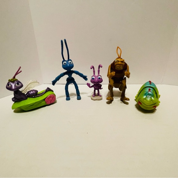 Disney | Toys | Disney Bugs Life 988 Mcdonalds Happy Meal 5 Set ...